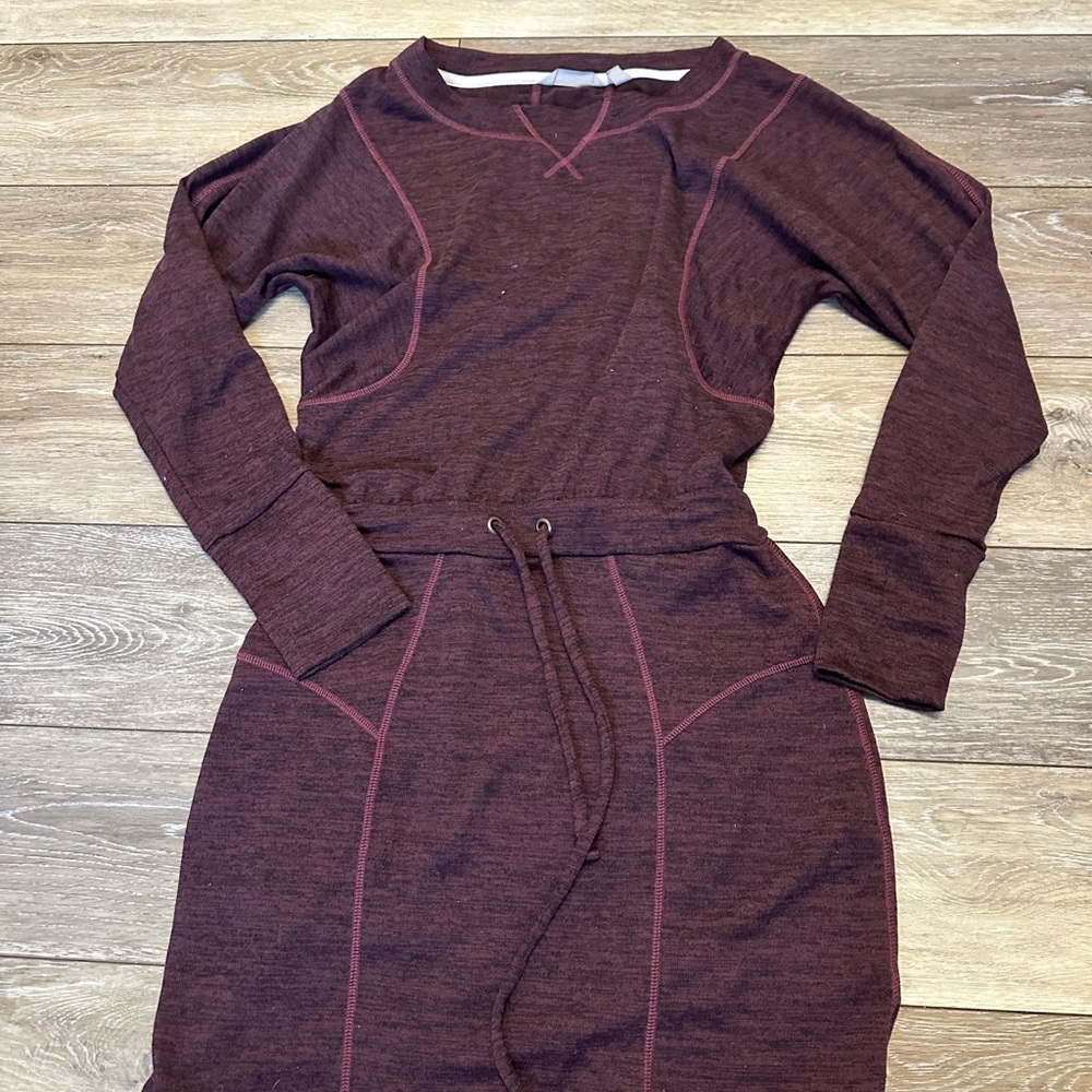 Athleta Give It Your All Long Sleeve Dress